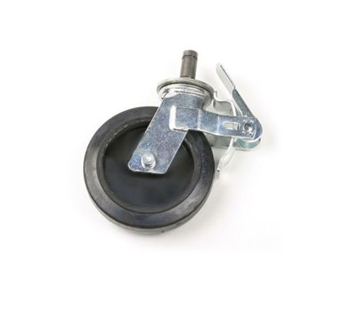 Locking Caster for Aluminum Scaffolds