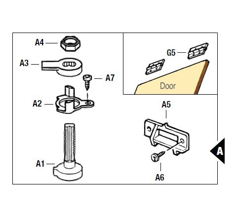 Twist Catch Assembly Replacement Kit