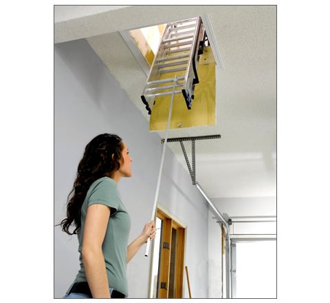Compact Attic Ladder Pull Pole Replacement Kit