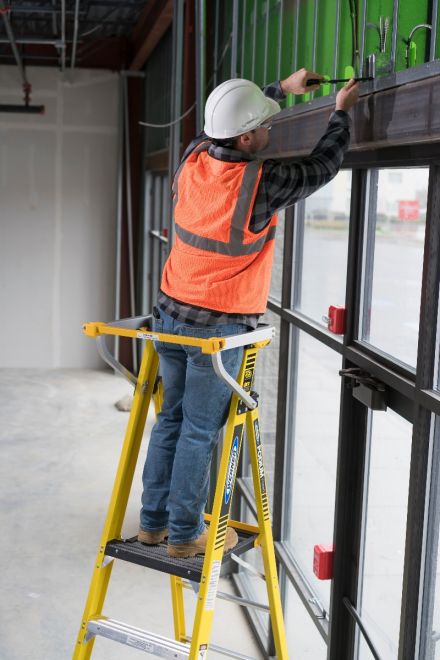 Podium hot sale ladder safety